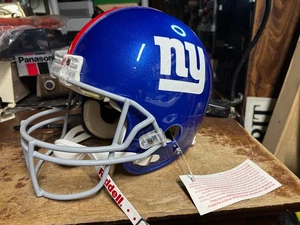 NEW YORK GIANTS Authentic Riddell VSR4 Proline Football Helmet large - Picture 1 of 7