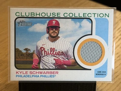 凯尔·施瓦伯会所收藏游戏 2022 年二手纪念品 CCR-KS - 费城人队 — 第 1/2 张图片