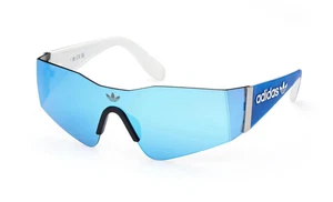 Adidas OR0078 17X White Shield Rimless Plastic Sunglasses Frame 145-125 - Picture 1 of 3
