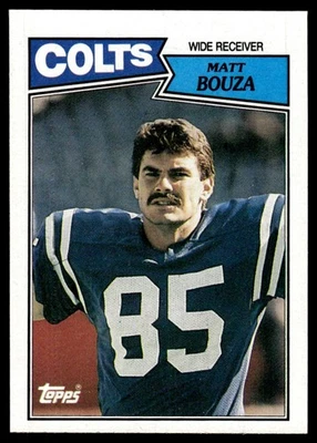 1987 Topps Matt Bouza Indianapolis Colts #377 - Image 1 of 2