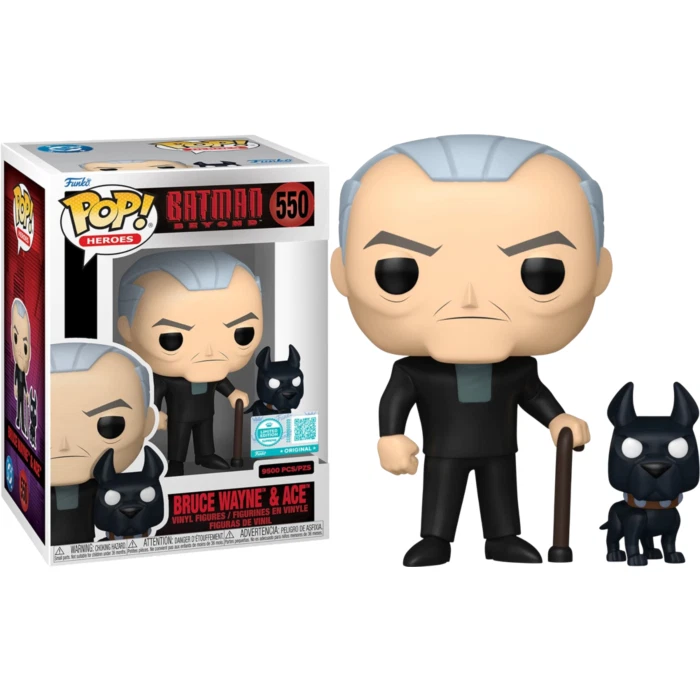 Batman Beyond - Bruce Wayne & Ace Pop! Figura Vinilo 9500PCS + PROTECTOR Foto 1 de 4