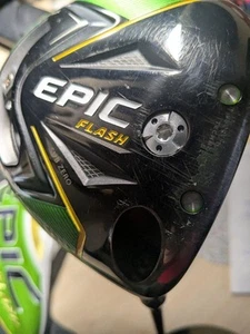 Callaway Epic Flash Star 10.5° Driver Head with Cover Used Right Hand - Picture 1 of 8