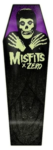 ZERO x The MISFITS Coffin Fiend Glow In The Dark 9.5 Shaped Skateboard Deck - Bild 1 von 1