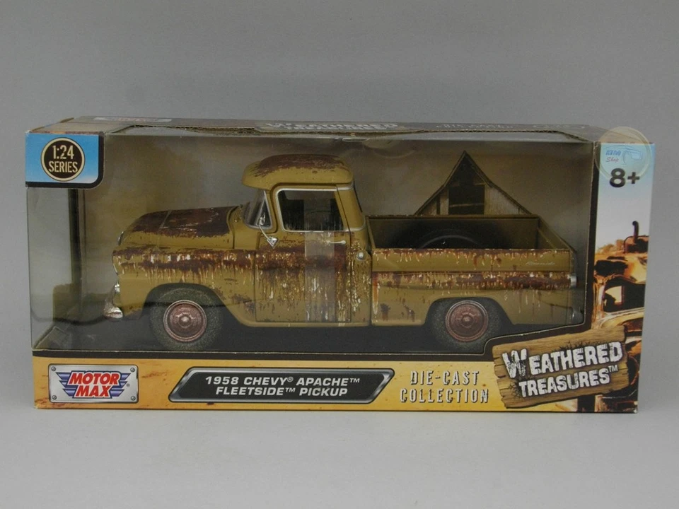 Chevrolet Apache Fleetside Pick-up (1958) - Motormax 1:24 - MX79072MD - Immagine 1 di 1