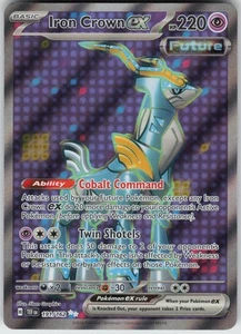 Holo Foil Iron Crown ex 191/162 Ultra Rare SV05: Temporal Forces NM - Picture 1 of 1