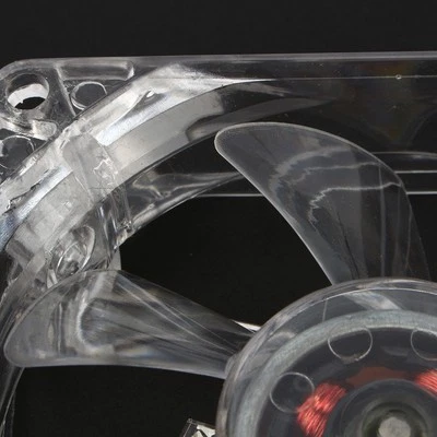 4Pin Dc 12V 80Mm Blue Led Light Cpu Pc Computer Cooling Case Fan HLF - Image 1 of 4