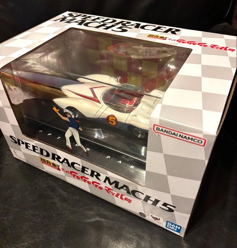 Figura de acción superaleación Speed Racer Mach GoGoGo Bandai anime coche de carreras JAPÓN Foto 1 de 4