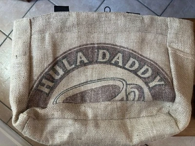 Bolso de Mano Hula 🌺Daddy Café Arpillera Floral Kona Foto 1 de 4