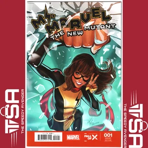 MS. MARVEL THE NEW MUTANT #1 Lucas Werneck Ms. Marvel 13 Homage Variant 2023 - Picture 1 of 3