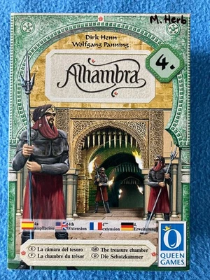 ALHAMBRA The Treasure Chamber Expansión 4 Juego de Estrategia Reina 2006 Completo Foto 1 de 3