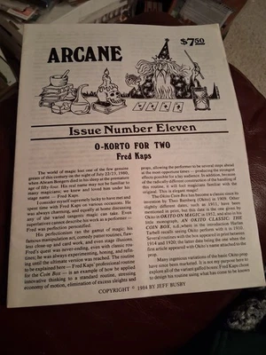 Classic Magic. Arcane Magazine - by Jeff Busby - Issues 11, 12, 13 W/BONUSES - Image 1 of 4