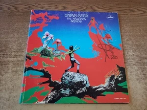 hand signed DAVID BYRON 1970s VG+ Uriah Heep – The Magician's Birthday 652 LP33 - Imagen 1 de 6
