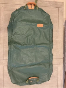 JON HART DESIGN - MAINLINER - Green Coated Canvas w Leather Details - Travel bag - Picture 1 of 8