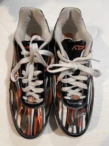 Vintage Cincinnati Bengals Reebok Paint Shoes RB 704 KTS 20-175262 12 M - Picture 1 of 8