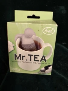 Fred Mr. Tea Novelty Tea Infuser Hangs Inside Mug Genuine Fred NIP - Picture 1 of 2