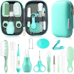 Baby Grooming Kit, Infant Safety Care Set with Hair Brush Comb Nail Clipper Nasa - Picture 1 of 12
