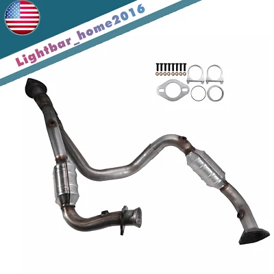 Convertidor catalítico de tubería Y aprobado por la EPA para Chevy Silverado 1500 1999-2006 Foto 1 de 4