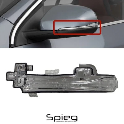 Espejo retrovisor lateral para Volvo S80/S60/V60 2011-2018 luz intermitente lado del conductor Foto 1 de 4