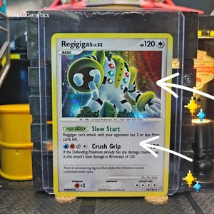 Regigigas Swirl Holo Bleed Legends Awakened Pokémon TCG 15/146 Diamond & Pearl - Picture 1 of 8