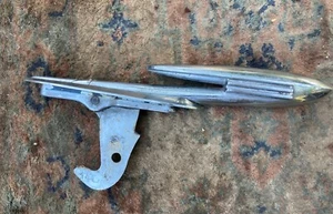 1939 1940 CADILLAC LASALLE HOOD BIRD ORNAMENT LATCH with base, OEM - Picture 1 of 12