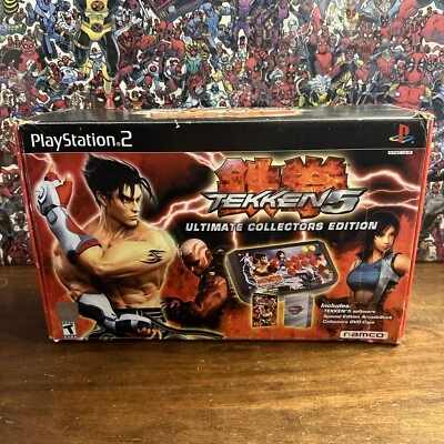 Tekken 5 Ultimate Collector's Edition - PlayStation 2 PS2 - Probado - Auténtico Foto 1 de 4