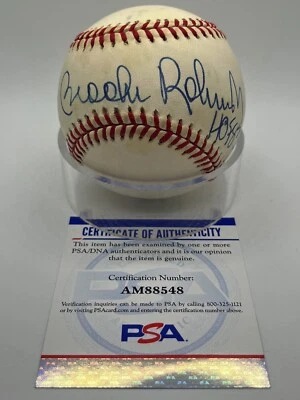 Brooks Robinson HOF 83 Orioles Signed Autograph OMLB Baseball PSA DNA *48 - Image 1 of 3
