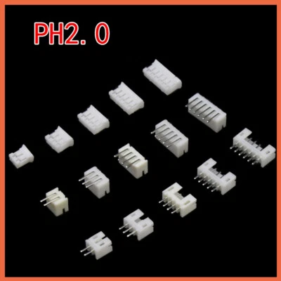 PH 2.0mm Plug + Socket 2P 3P 4P 5P 6P Crimp Balance Connector Housing (PH Style) - Image 1 of 4