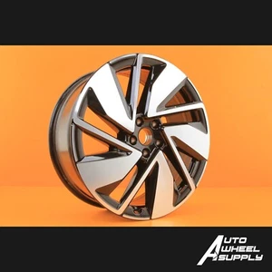 Volkswagen Atlas 2024 Black Machined 20" Inch OEM Wheel Rim 3QF601025AC - Picture 1 of 6