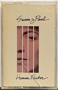 Susan J. Paul - Human Factor Audio Cassette Tape 1990 Vantage 12 Tracks *Sealed*