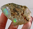 285Ct+Ethiopian+Crystal+Opal+Facet+Rough+Specimen+Clarity+Enhanced+YSJ3958