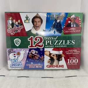12 Days Of Puzzles Advent Calendar Warner Bros - Picture 1 of 4