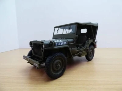 JEEP WILLYS 1/18 US Army capote fermée WW2 - Immagine 1 di 4