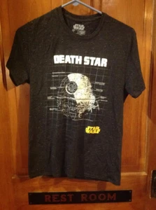 Star Wars Death Star  Fifth Sun  Short Sleeve T-Shirt Size Small - Picture 1 of 3