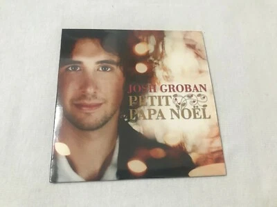 TRES RARE FRENCH CARDSLEEVE CD SINGLE 3T JOSH GROBAN PETIT PAPA NOEL (2008) - Photo 1/2