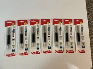 7 Pks Pentel 0.7mm EnerGel Liquid Gel Refill 6 Green, 1 Sky Blue; 2 per Pk - Picture 1 of 7