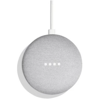 Google Home Mini Kreide Grau - sprachgesteuerter Lautsprecher NEU & OVP - Bild 1 von 4