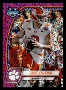 2024 Bowman Univ Chrome #35 Cade Klubnik Fuchsia Mini-Diamond Refractor /125 - Picture 1 of 2