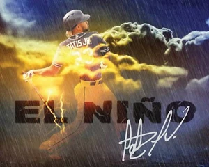 Fernando Tatis Jr El Nino MLB San Diego Padres 8x10 Autogramm Foto REPRINT - Bild 1 von 1