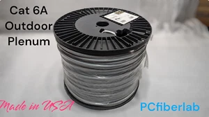 General Cable GenSPEED® 10 UTP, Cat 6A, 4/23 AWG Outdoor Plenum, White - 1000Ft - Picture 1 of 2