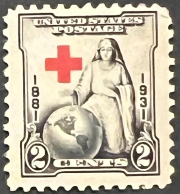 Scott#: 702 - "The Greatest Mother" Red Cross 2¢ 1931 Single Stamp MNHOG - Lot 4 - Image 1 of 2