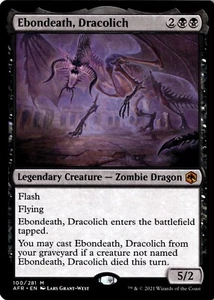 Ebondeath Dracolich NM* Adventures In Forgotten Realms 100/281 mtg -UnltdCards - Bild 1 von 2