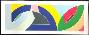 Frank Stella Lithograph COA Original Signed Pen Numbered Pencil 275exe - Picture 1 of 11