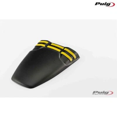 PUIG PARASPRUZZI PARAFANGO POSTERIORE NERO FOR YAMAHA 700 TRACER 7 2021-2022 - Immagine 1 di 3