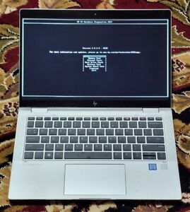 HP EliteBook x360 1030 G4 13.3" Laptop 8GB RAM No SSD for part or repair 