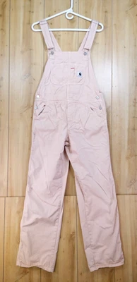 Carhartt WIP Small Powdery Pink Bib Overalls Dungarees 100% Cotton Streetwear - Image 1 of 4