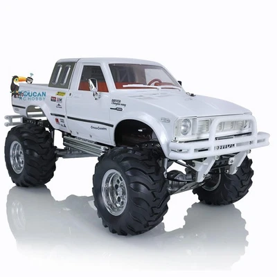 1/10 4WD RC Pickup KIT Rally Car Racing Crawler Model Transfer Gear Tire Chassis - Image 1 of 4