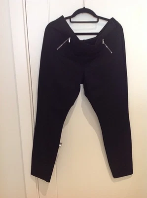 M & Co 'Spirit' Black straight leg trousers size 16 - Image 1 of 4