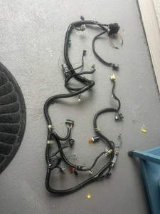 1989 1990 CHEVROLET CORVETTE 5.7 AUTO HEADLIGHTS FRONT ENGINE BAY WIRING HARNESS - Foto 1 di 4