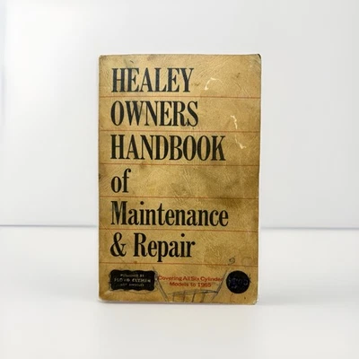 Austin Healey 3000 1959-1967 Manual de servicio de taller Guía de mantenimiento del motor Foto 1 de 4