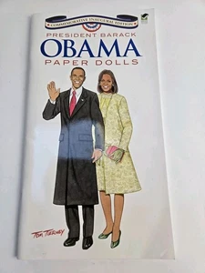 President Barack Obama Paper Dolls by Tom Tierney 2009 Pre-Owned Free Shipping - Picture 1 of 5